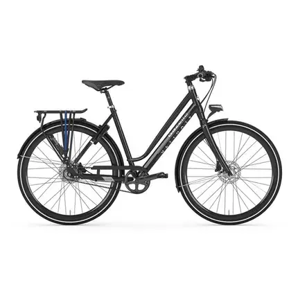 GAZELLE Ultimate S8 Dames Black Glans 49cm 2019 Goedkoop