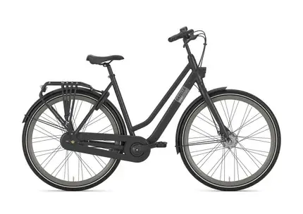 GAZELLE Esprit Dames Black Mat 49cm 2025 Nu Kopen