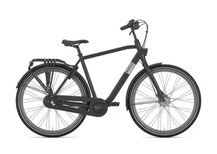GAZELLE Esprit Heren Black Mat 54cm 2025 Hete Deal