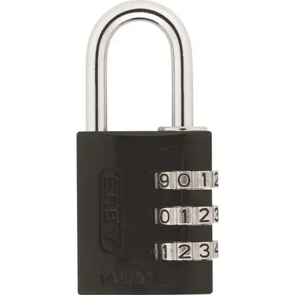 ABUS hangslot code 145/30 zwart Koop Vandaag