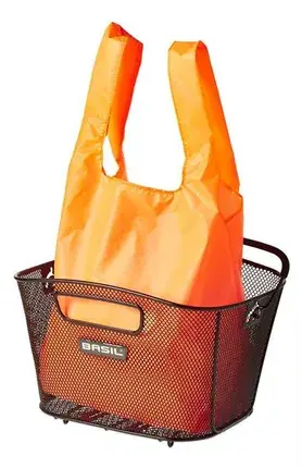 Nieuw Basil shoppertas vouwbaar oranje