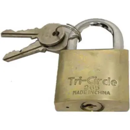 Koop Vandaag TRI-CIRCLE hangslot imp 32 mm