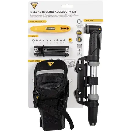 Populair TOPEAK Topeak Deluxe Cycling Accessory Kit
