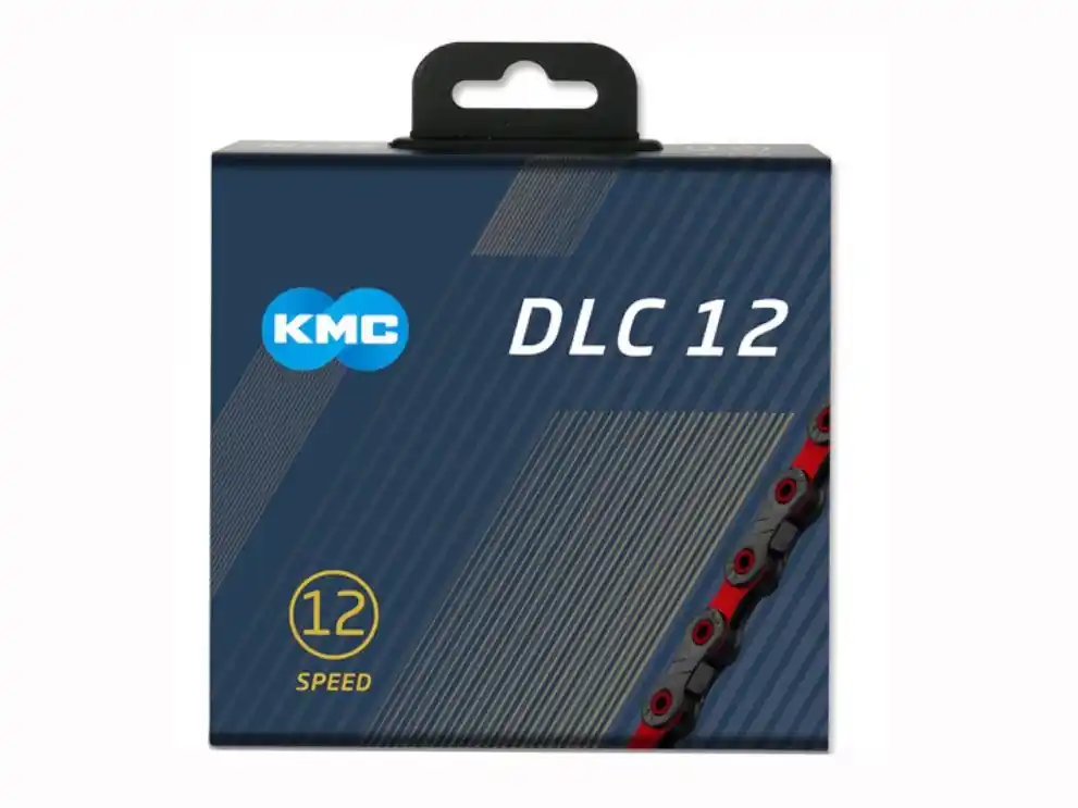 KMC ketting DLC 12 – 12 speed – zwart/rood Veilige Betaling