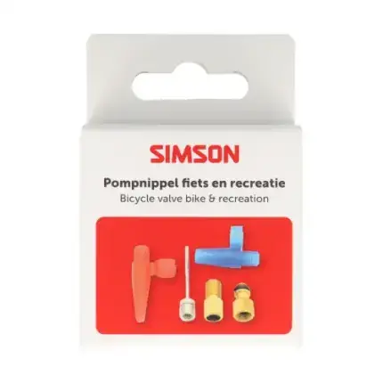 Alleen Vandaag SIMSON Pompnippel assort. fiets en recreatie 5-dlg