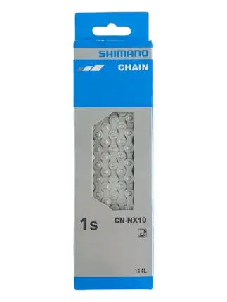 Direct Beschikbaar SHIMANO ketting NX10 Nexus 1/8 zilver 114s