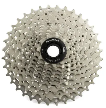 Beperkt Aanbod SUNRACE cassette 11-36t 10 speed metallic