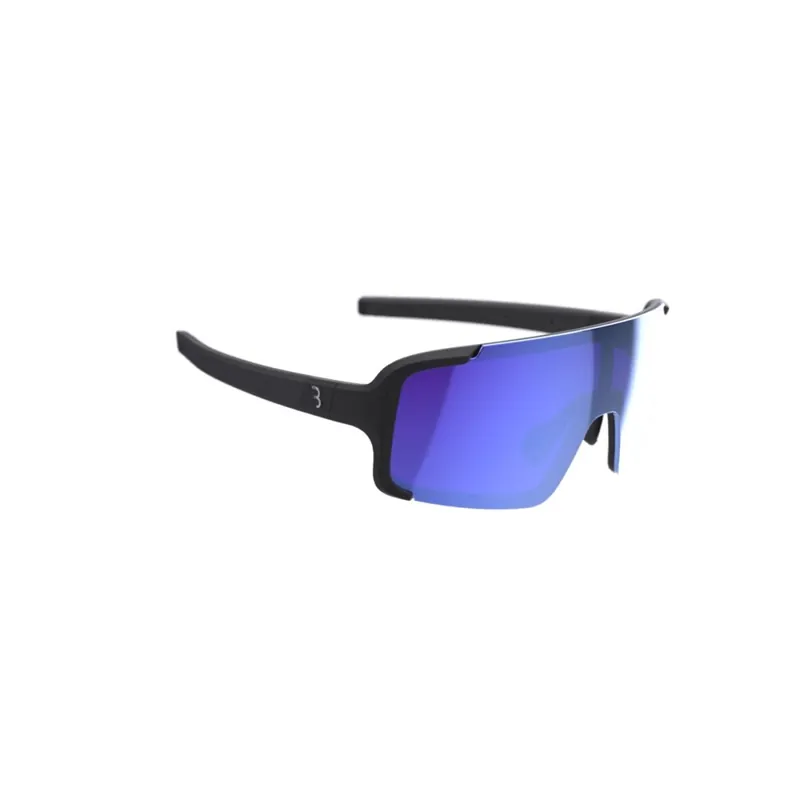 Dagaanbieding BBB BSG-69 sportbril Chester MLC, Blue mirror Mat Zwart