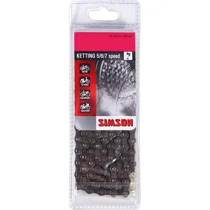 Laatste Versie Simson ketting 5/6/7v