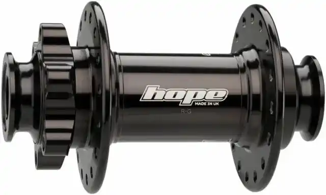 Goedkoop Hope pro 4 front 32H zwart 110mmx15mm paar
