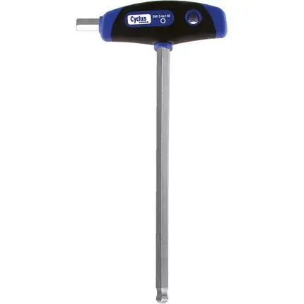 Veilige Betaling CYCLUS Inbussleutel 5mm kogelkop 150mm - met T-greep