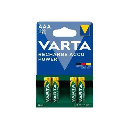 VARTA Varta batterij R03 AAA oplaadbaar 1000mAh krt (4) Beperkt Aanbod