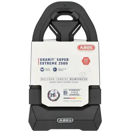 ABUS 2500/165HB230+USH2500 Granit Super Extreme Dagaanbieding