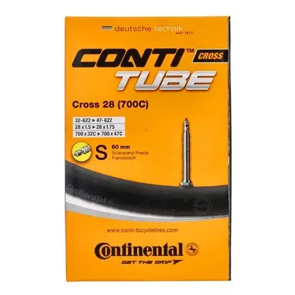 Uitverkoop CONTINENTAL Binnenband 28" Cross - 32/47-622 - SV60mm ventiel