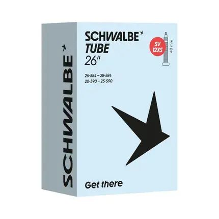 Flitsaanbieding UNBRANDED Schwalbe binnenband SV12XS 26 inch 20/28-584/590 fv 40mm