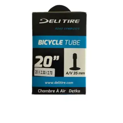 Exclusieve Aanbieding DELI TIRE Deli Binnenband, Fatbike 20x3.00 ETRTO 75-406 Vent