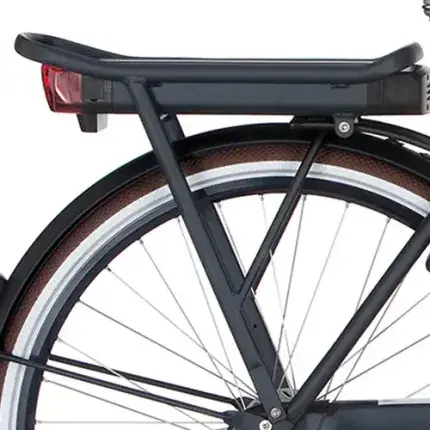 CORTINA Cortina rear carrier E-U4 jet night matt 200mm Tijdelijk Beschikbaar