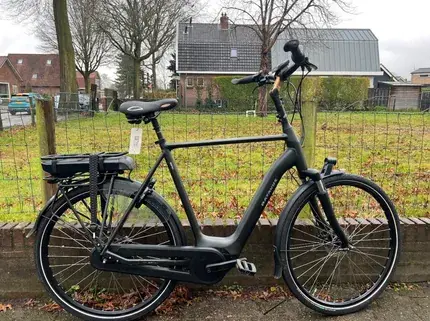 Batavus Finez E-go® Active Plus 500Wh Heren Smokingzwart mat 65cm 2021 Koop Online
