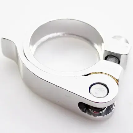 ERGOTEC zadelpenklem SCQ-030 34.9 zilver Direct Beschikbaar