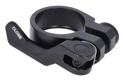 Hoge Kwaliteit URSUS zadelpenklem met snelspanner 34.9 aluminium zwart