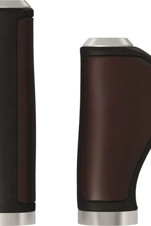Speciale Aanbieding Brooks handvatten Ergonomic Leather grip 100/130mm a. brown