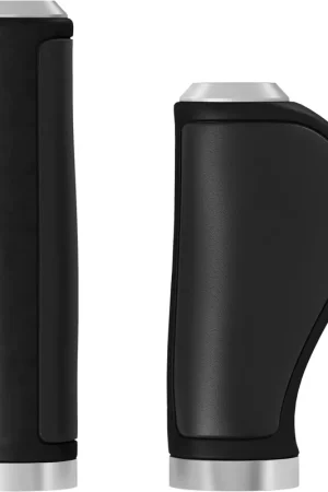 Premium Brooks handvatten Ergonomic Leather grip 100/130mm black