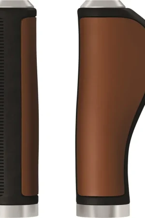 Superprijs Brooks handvatten Ergonomic Leather grip 130mm honey