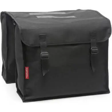 Cameo fietstas dubbel zwart 30L Koop Vandaag
