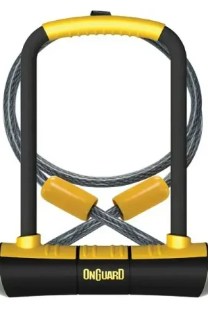Beste Prijs Onguard Antidiefstal u PitBull DT-115mmx230mmx14mm+120cmx10mm