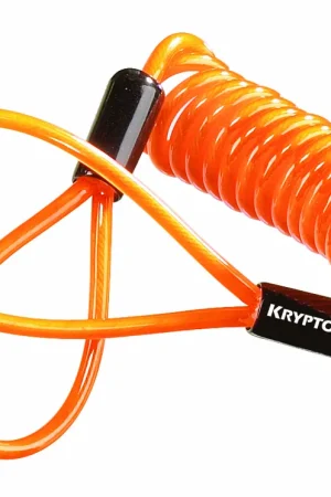 Kryptonite reminder‑kabel voor schijfremslot oranje Betaalbaar