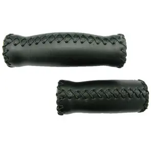 Tijdelijk Beschikbaar Velo handvatten leer 92/127mm zwart