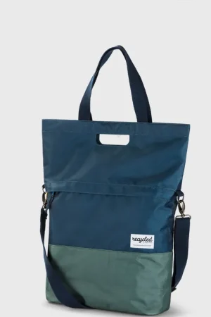 Exclusieve Aanbieding Urban Proof shoppertas 20L recycled blauw groen