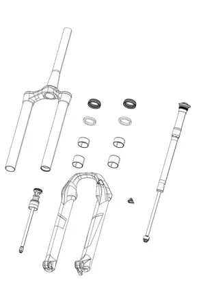 Snelle Levering Rockshox Vorkensticker kit Sid SL Ultimate 2021
