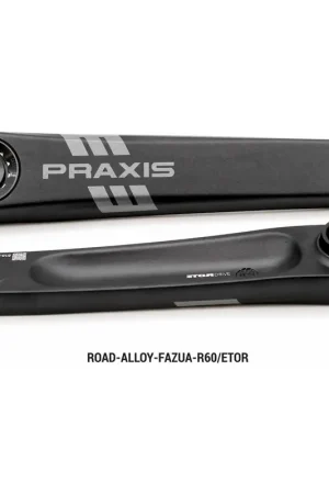 Beperkte Voorraad Praxis E-race crankstel alloy Etor spline 170mm (Fazua R60)