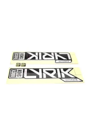 Voordeelprijs Rockshox Fietsvorksticker kit Lyrik Ultimate