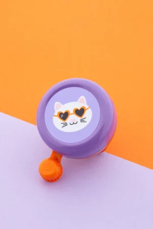 Aanbieding Widek bel Explorer Funky Cat oranje/paars op kaart
