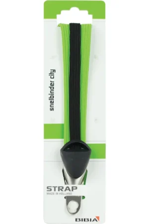 Snelle Levering Bibia triobinder City Tour extra lang zwart/groen op kaart