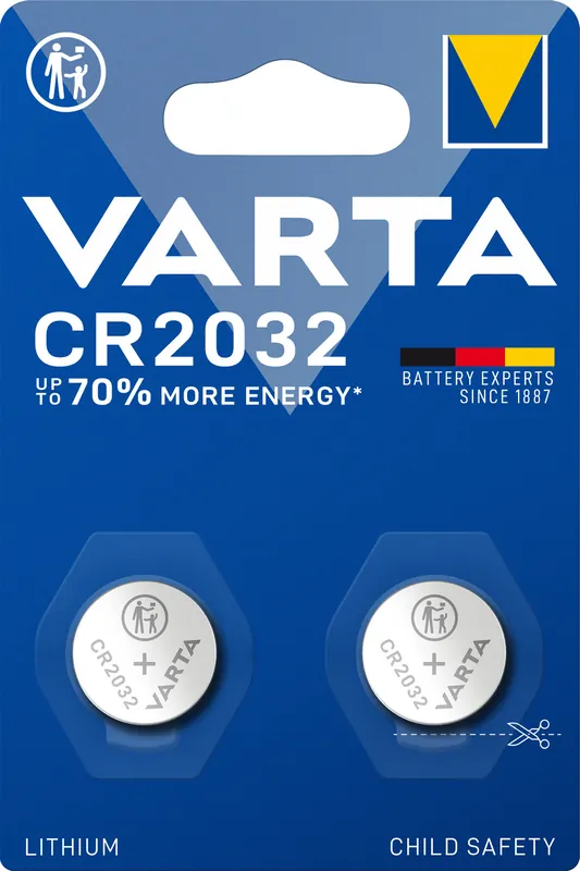 Laatste Versie Varta batterij CR2032 Lithium 3V (2)