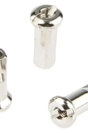 Alpina spaaknippel spaak 13 14mm messing nikkel zak (144 stuks) Beperkt Aanbod