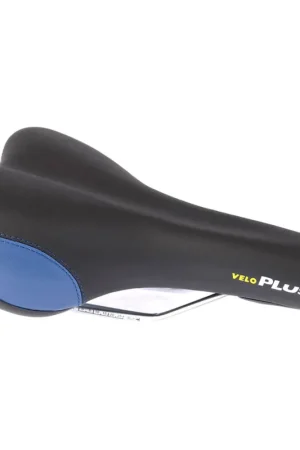 Velo zadel Plush Sport VL-3011 blauw/zwart Korting
