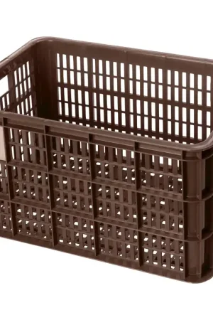 Speciale Aanbieding Basil fietskrat L brown 40L recycled