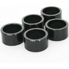 zak Spacer 1 1/8 20mm alu zwart Bestseller