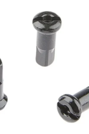 Alpina spaaknippel spaak 13 14mm messing zwart zak (144 stuks) Favoriet
