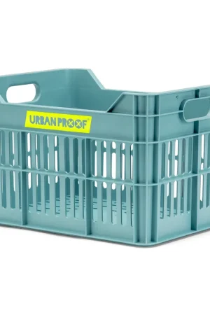 Alleen Vandaag Urban Proof fietskrat 15L sky blue Recycled 30x22x19cm