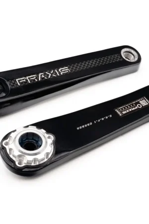 Alleen Vandaag Praxis crankstel E-race TQ-HPR40 carbon 165mm