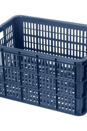 Voordeelprijs Basil fietskrat L bluestone 40L recycled