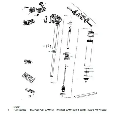 Veilige Betaling Rockshox Zadelpenklemkit Reverb AXS
