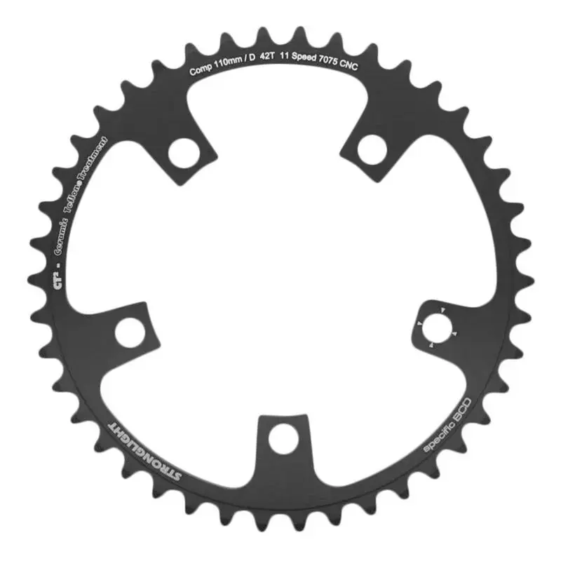 Tijdelijk Beschikbaar Stronglight 5-spaaks road tray ultra torque intérieur Campagnolo Ct2 Record-Chorus-Athena Filete