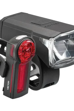 Trelock Voor- en achterverlichtingsset LS440 and LS740 Direct Beschikbaar