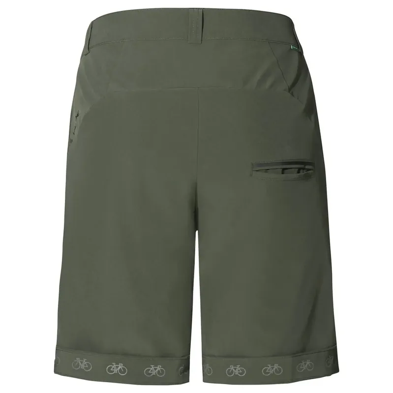 VAUDE Damesshort Cyclist Lage Prijs